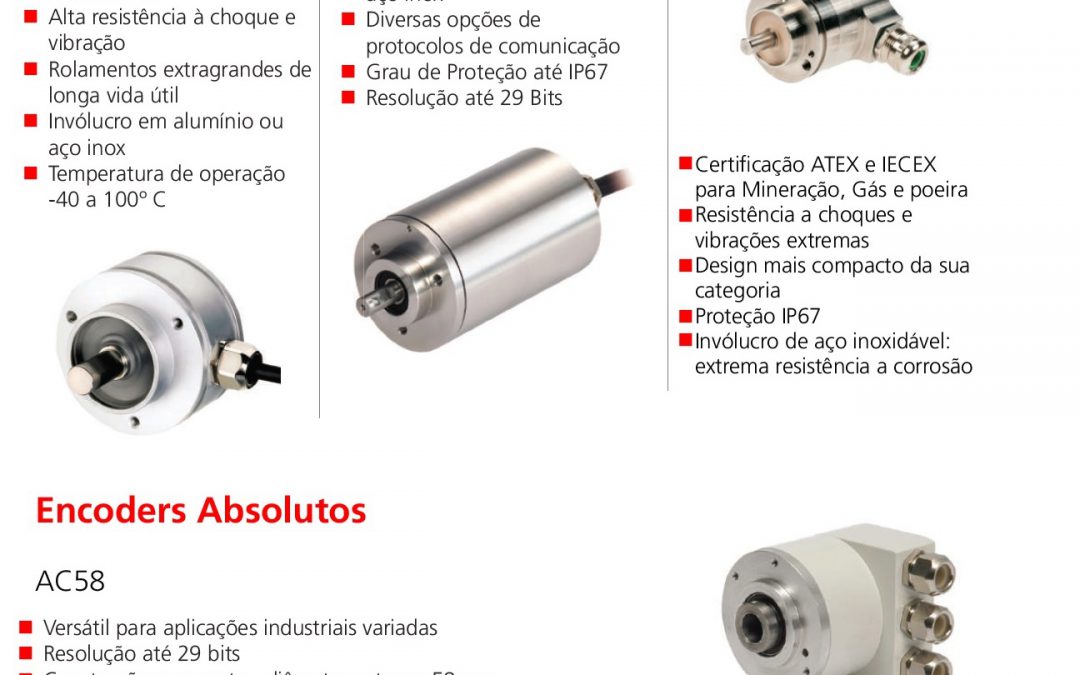 Usando Encoders  Absolutos na Sua  Aplicação